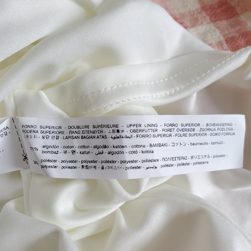 Zara Gingham Check Halter Mini Dress NWT Size XS - Picture 15 of 16